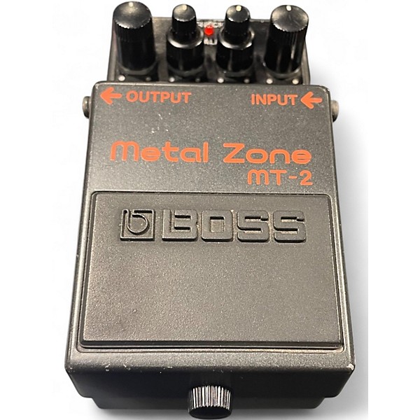 Used BOSS MT2 Metal Zone Distortion Effect Pedal