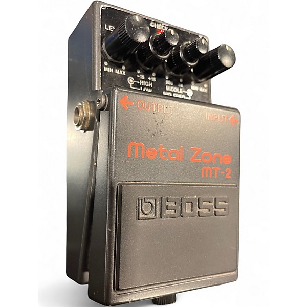 Used BOSS MT2 Metal Zone Distortion Effect Pedal