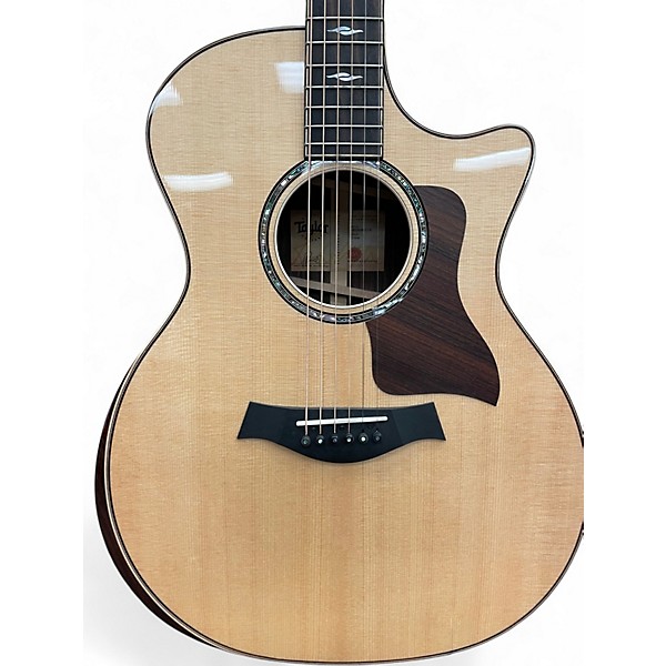 Used 2020s Taylor 814CE Natural Acoustic Electric Guitar