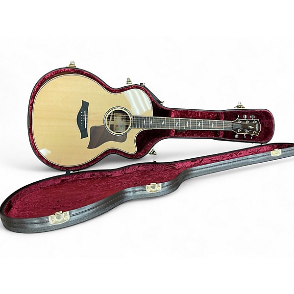 Used 2020s Taylor 814CE Natural Acoustic Electric Guitar