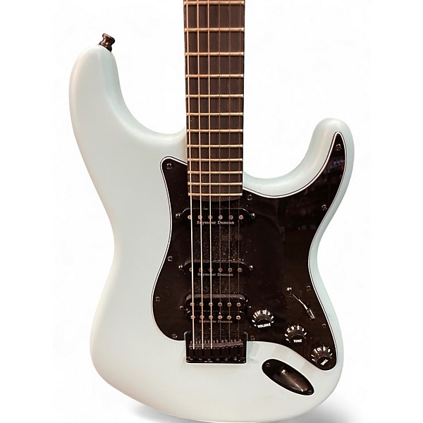 Used Fender Limited Edition Player II Advanced Stratocaster Daphne Blue Solid Body Electric Guitar