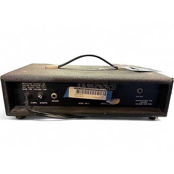 Used Univox 252 Solid State Guitar Amp Head