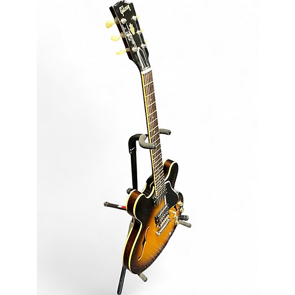 Used Gibson CUSTOM SHOP ES-335 Tobacco Sunburst Hollow Body Electric Guitar