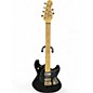 Used Sterling by Music Man Jared Dines StingRay black Solid Body Electric Guitar thumbnail