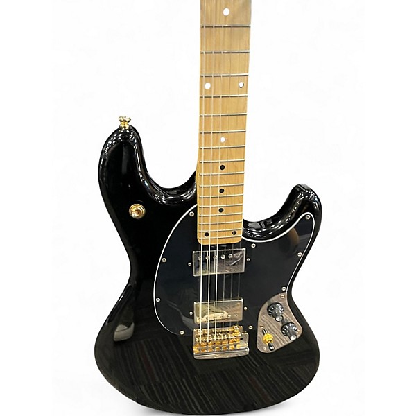 Used Sterling by Music Man Jared Dines StingRay black Solid Body Electric Guitar