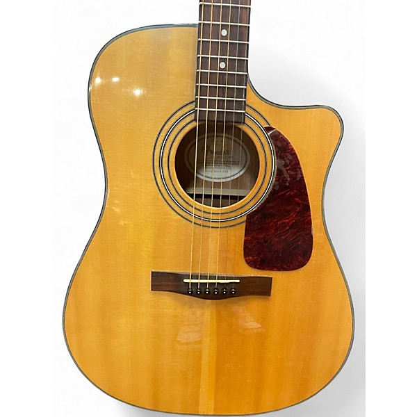Used Fender CD140SCE Natural Acoustic Electric Guitar