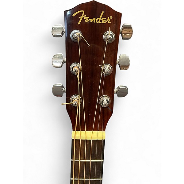 Used Fender CD140SCE Natural Acoustic Electric Guitar