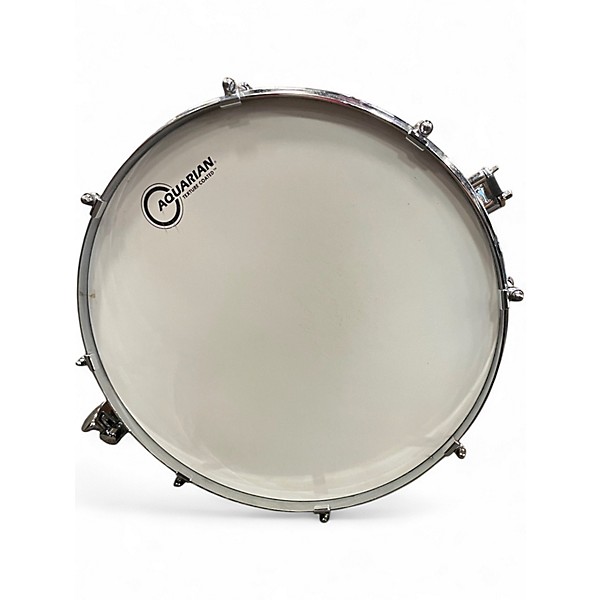 Used 2023 Dunnett 14X4.5 Stanton Moore Spirit Of New Orleans Snare Metallic Silver Drum