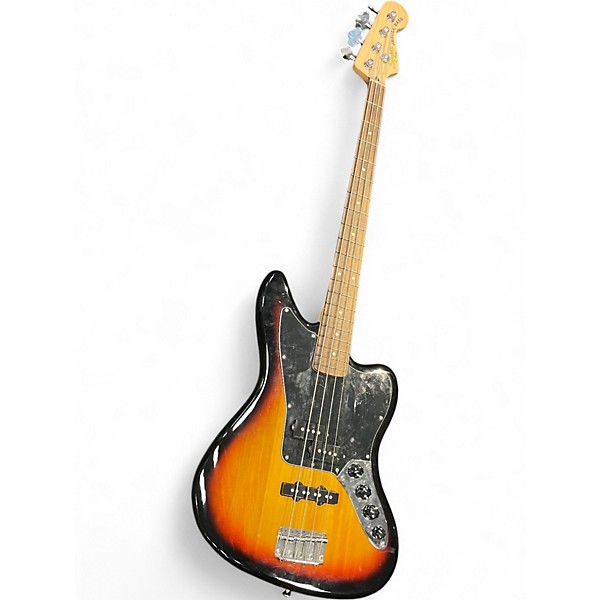 Used Squier Vintage Modified Jaguar Bass Special 2 Color Sunburst Electric Bass Guitar
