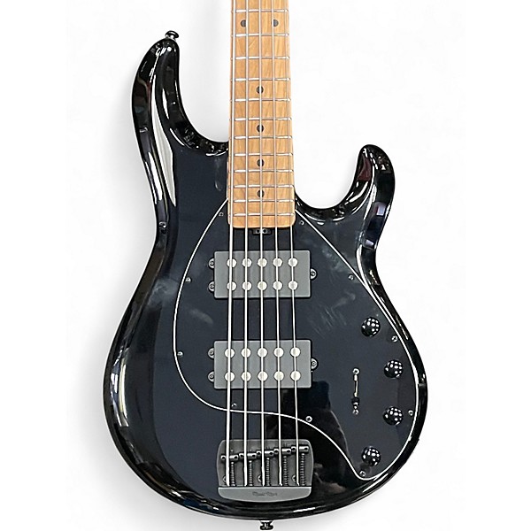Used Ernie Ball Music Man StingRay 5 Special HH Black Electric Bass Guitar