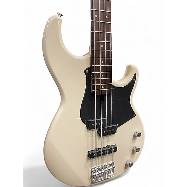 Used Yamaha BB234 Vintage White Electric Bass Guitar