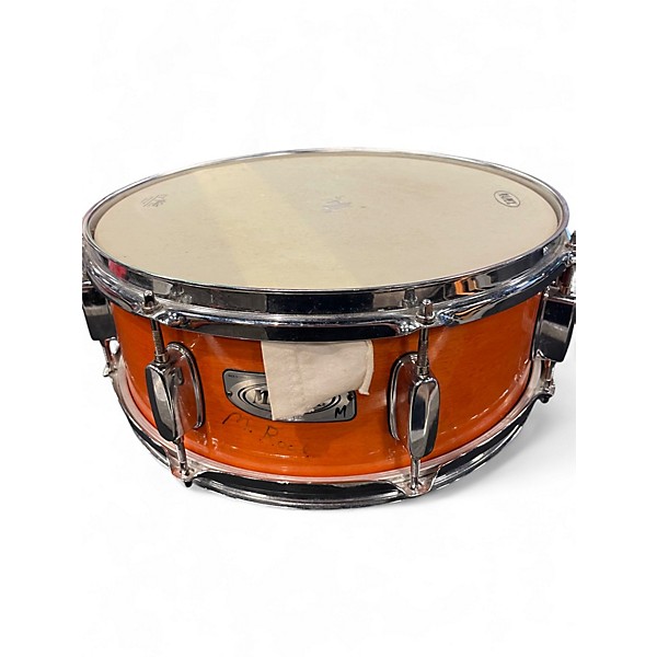 Used Mapex 14in miscelaneous Mapex  birch orange Drum