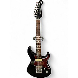Used Yamaha PAC611VFM Black Solid Body Electric Guitar