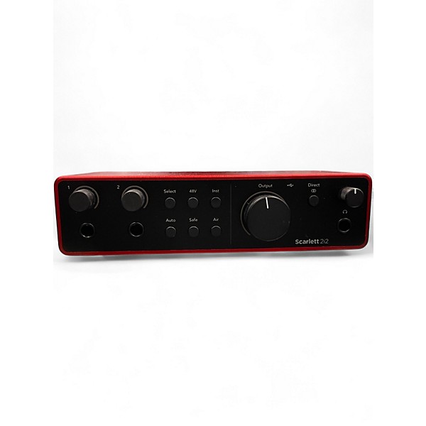 Used Focusrite Scarlett 2i2 Gen 4 Audio Interface
