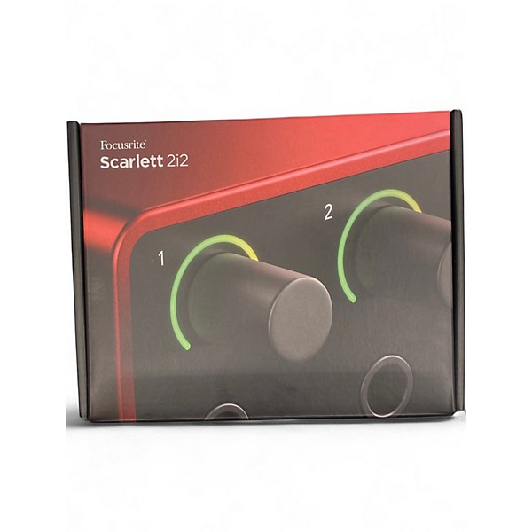 Used Focusrite Scarlett 2i2 Gen 4 Audio Interface