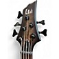 Used Esp LTD D5 Charcoal Burst Electric Bass Guitar
