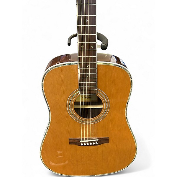Used Zager ZAD-80 NATURAL Acoustic Guitar