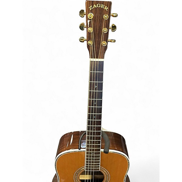 Used Zager ZAD-80 NATURAL Acoustic Guitar