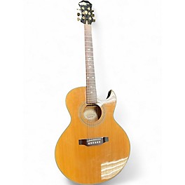 Used Epiphone PR5E Natural Acoustic Electric Guitar