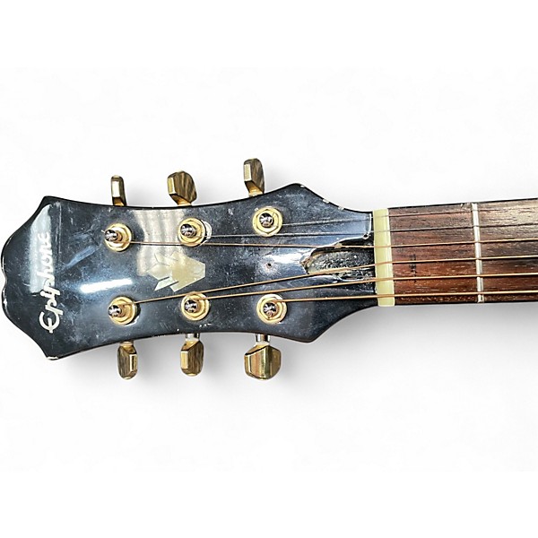 Used Epiphone PR5E Natural Acoustic Electric Guitar