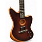 Used Fender Acoustasonic Jazzmaster All-Mahogany Bourbon Burst Acoustic Electric Guitar