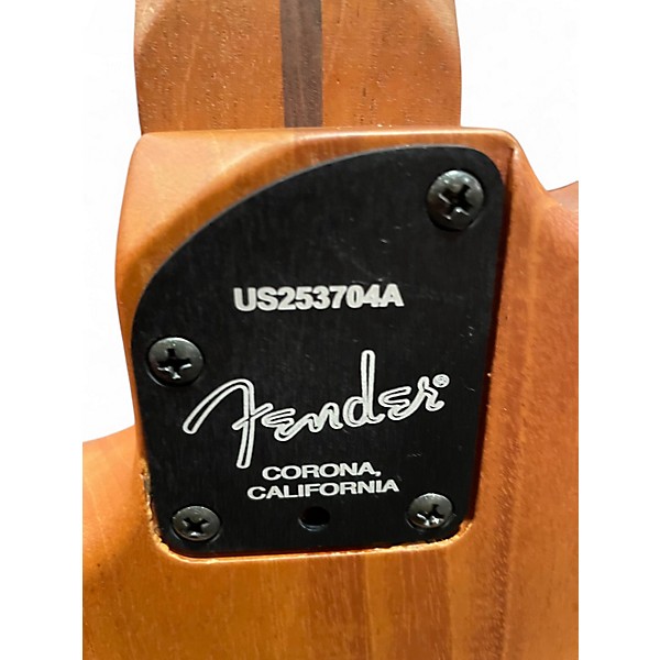 Used Fender Acoustasonic Jazzmaster All-Mahogany Bourbon Burst Acoustic Electric Guitar