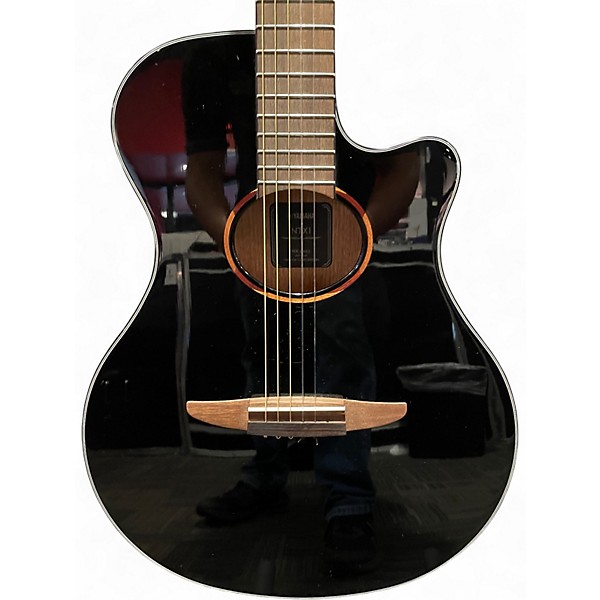 Used Yamaha NTX1 Black Classical Acoustic Electric Guitar
