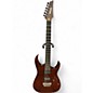 Used Ibanez RGA121 PRESTIGE NATURAL MAHOGANY Solid Body Electric Guitar thumbnail