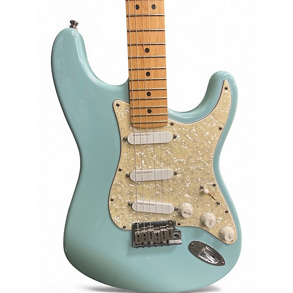 Used Fender Standard Stratocaster Plus Sonic Blue Solid Body Electric Guitar