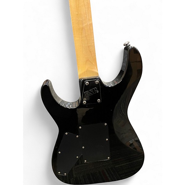 Used ESP LTD M100FM Black Solid Body Electric Guitar