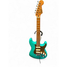 Used Squier 40TH ANNIVERSARY STRATOCASTER SATIN SEAFOAM Solid Body Electric Guitar