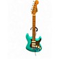 Used Squier 40TH ANNIVERSARY STRATOCASTER SATIN SEAFOAM Solid Body Electric Guitar thumbnail