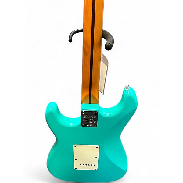 Used Squier 40TH ANNIVERSARY STRATOCASTER SATIN SEAFOAM Solid Body Electric Guitar