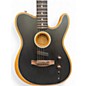 Used Fender Acoustasonic Player Telecaster Black Acoustic Electric Guitar