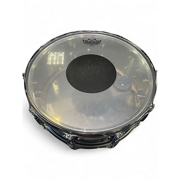 Used Pearl 14in STEEL SHELL SNARE Chrome Drum