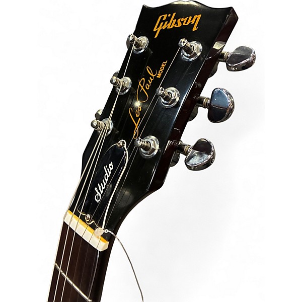 Used 2014 Gibson 120th Anniversary Les Paul Studio Tobacco Burst Solid Body Electric Guitar