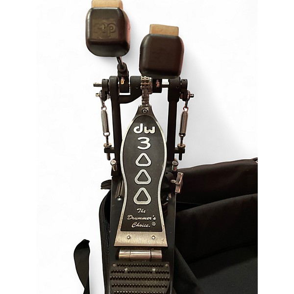 Used DW 3000 Series Double Double Bass Drum Pedal