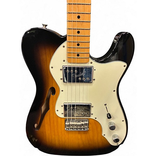 Used Fender Classic Series '72 Telecaster Thinline 2 Tone Sunburst Hollow Body Electric Guitar