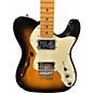 Used Fender Classic Series '72 Telecaster Thinline 2 Tone Sunburst Hollow Body Electric Guitar