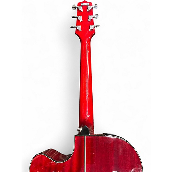 Used Takamine GD30CE RED Acoustic Electric Guitar