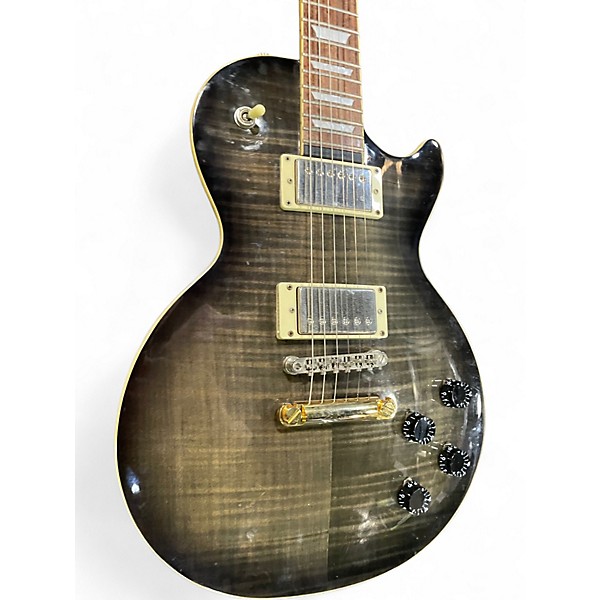 Used Epiphone Les Paul Ultra III Trans Black Solid Body Electric Guitar