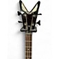 Used Dean Demonator 4 String Black Electric Bass Guitar