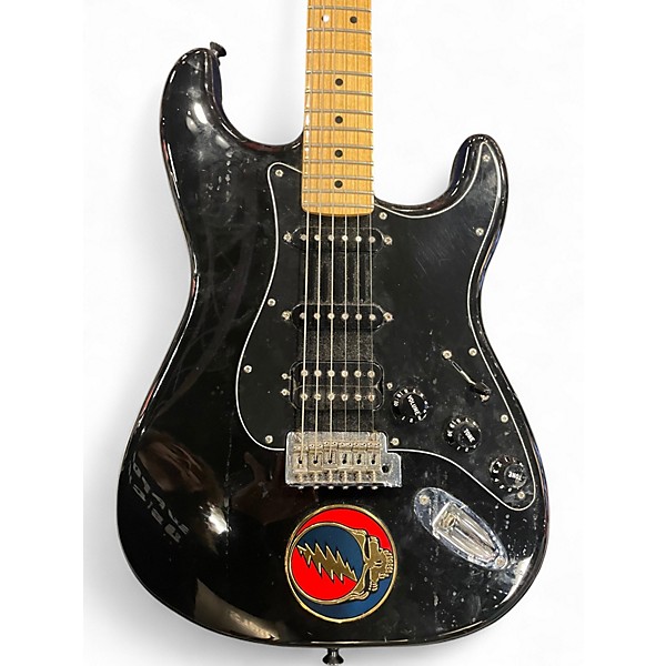 Used Fender Player Stratocaster Black Solid Body Electric Guitar