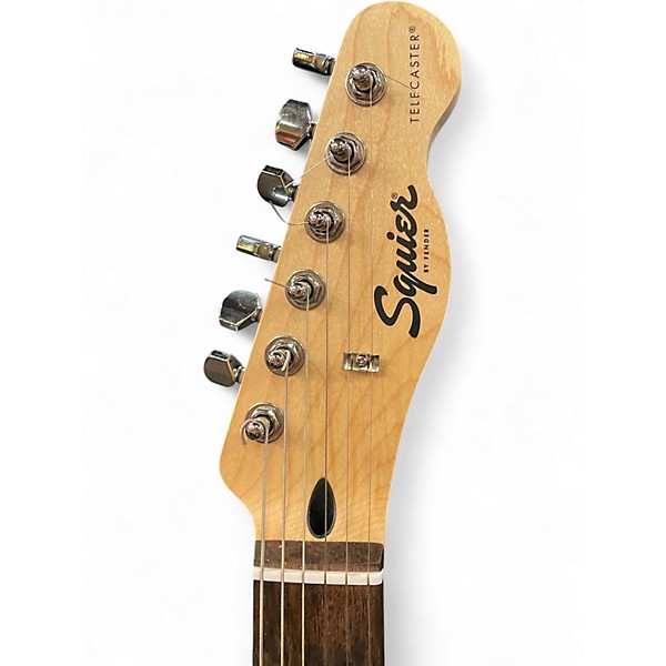 Used Squier Telecaster Surf Green Solid Body Electric Guitar