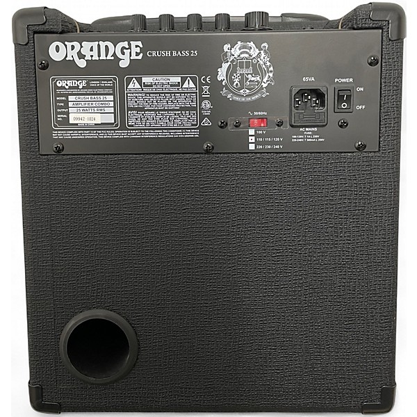 Used Orange Amplifiers Crush bass 25 Bass Combo Amp
