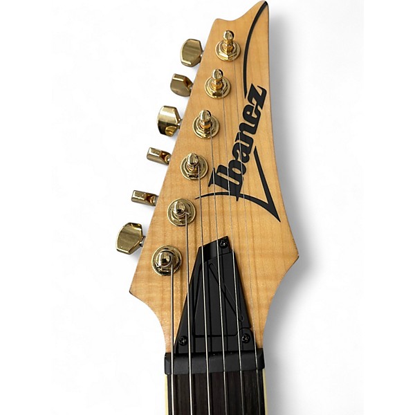 Used Ibanez SEW761FM Natural Solid Body Electric Guitar