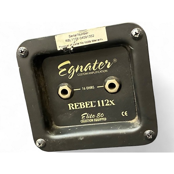 Used Egnater Rebel 112X 1x12 Guitar Cabinet