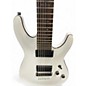 Used Schecter Guitar Research Demon 7 String Alpine White Solid Body Electric Guitar