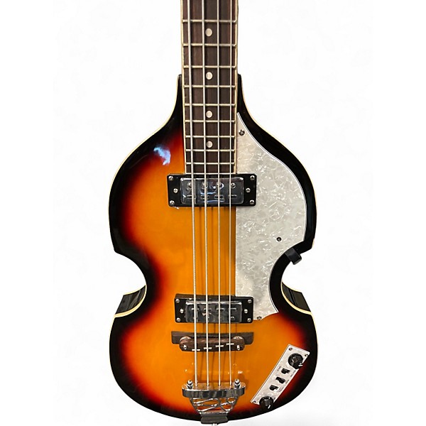 Used De Rosa Violin Bass 3 Color Sunburst Electric Bass Guitar