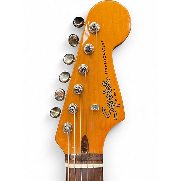 Used Squier Classic Vibe 1960S Stratocaster Lake Placid Blue Solid Body Electric Guitar